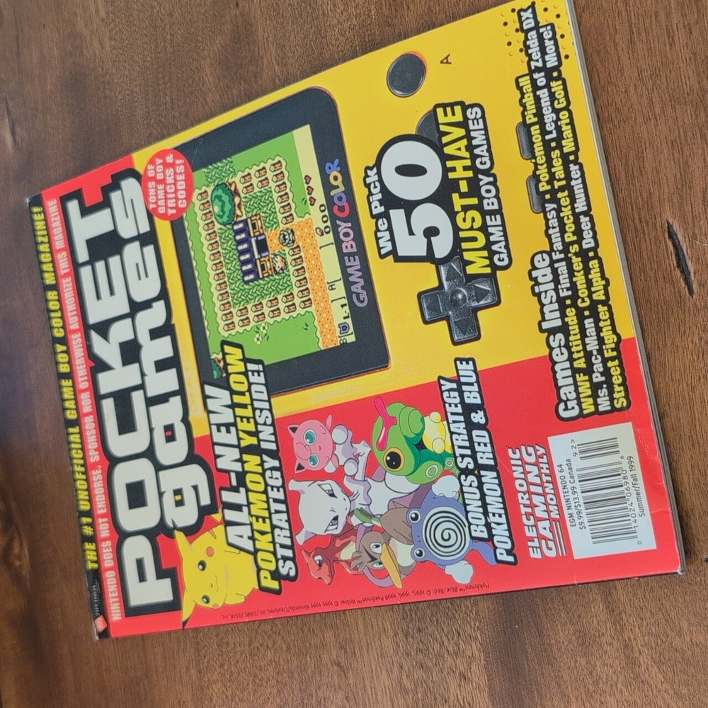 Pocket Games Summer/Fall 1999
